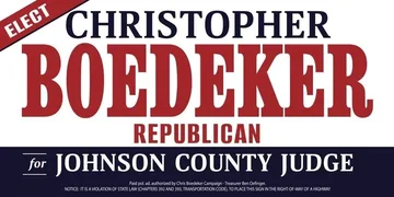 Christopher Boedeker, Johnson County Judge — sponsor